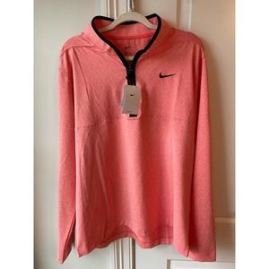 Nike Dri Fit Half Zip Long Sleeve Golf Top / Fleece Men’s activewear
